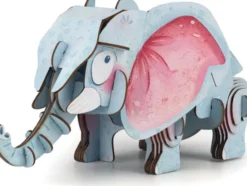 Mieredu - African Elephant - Build 'N' Sound 3D Puzzle - Elefant