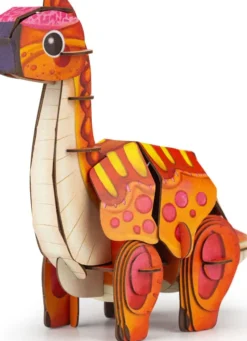 Mieredu - Brachiosaurus - Build 'N' Sound 3D Puzzle - Dinosaur