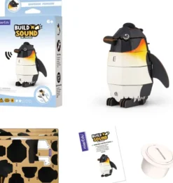 Mieredu - Emperor Penguin - Build 'N' Sound 3D Puzzle - Pingvin