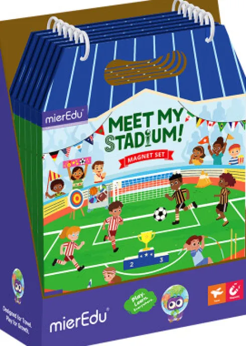 Mieredu - Magnetisk Legesæt - Mit Stadion