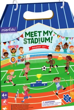 Mieredu - Magnetisk Legesæt - Mit Stadion