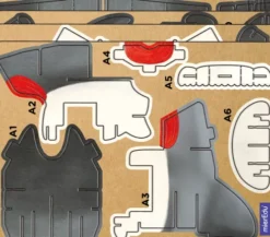 Mieredu - Shark - Build 'N' Sound 3D Puzzle - Haj