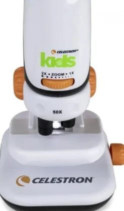 Mikroskop Til Børn Med Smartphone Adapter - Celestron