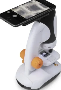 Mikroskop Til Børn Med Smartphone Adapter - Celestron