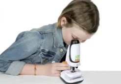 Mikroskop Til Børn Med Smartphone Adapter - Celestron