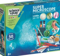 Mikroskop Til Børn - 1200X - Clementoni Science And Play Lab