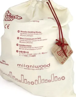 Milaniwood - Stableklodser - 45 Stk