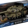 Military Tank W/Friction, Light, Sound & Try-Me - Klx Toys