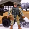 Militærsæt M/Båd, Helikopter, Atv + Tilbehør - Special Forces