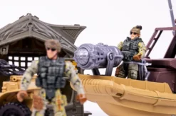 Militærsæt M/Båd, Helikopter, Atv + Tilbehør - Special Forces