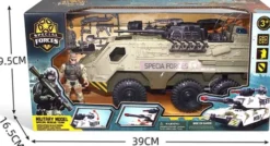 Militærsæt M/Specialforce Kampvogn + Tilbehør - Special Forces