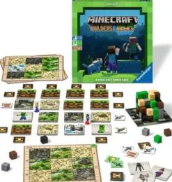 Minecraft Brætspil - Builders And Biomes