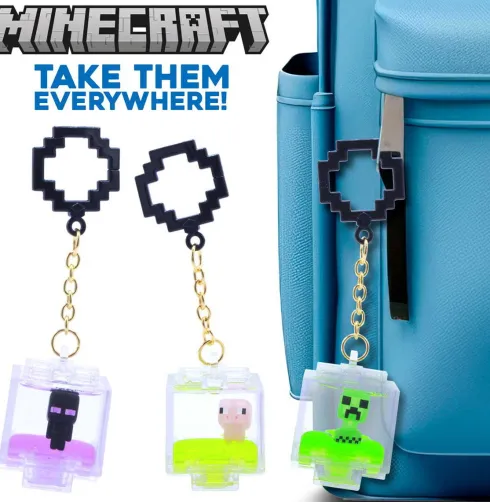 Minecraft Charms Assorterede