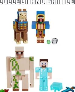 Minecraft - Craft-A-Block - Figur 2-Pak - Mattel Gtt53