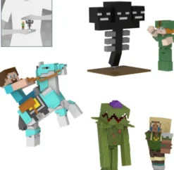 Minecraft - Craft-A-Block - Figur 2-Pak - Mattel Gtt53