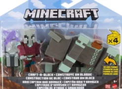 Minecraft - Craft-A-Block - Figur 2-Pak - Mattel Gtt53