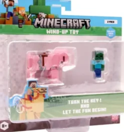 Minecraft - 3D Wind-Up Toy - Pig