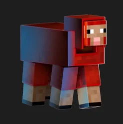 Minecraft Figur - Sheep Med Tilbehør - Diamond Level