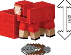 Minecraft Figur - Sheep Med Tilbehør - Diamond Level