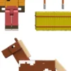 Minecraft - Figur Sæt - Stable Master Makena Og Horse - 2-Pak