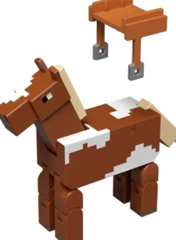 Minecraft - Figur Sæt - Stable Master Makena Og Horse - 2-Pak