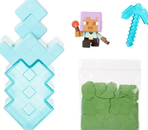 Minecraft - Mini Mode Mining - Figur Overraskelse - Mattel Htk99