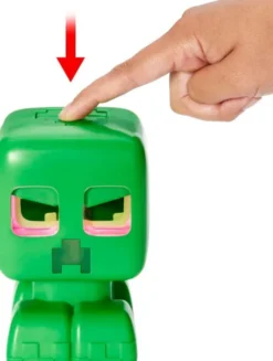 Minecraft - My Pet Creeper - Interaktiv Figur Med Lyd Og Lys