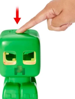 Minecraft - My Pet Creeper - Interaktiv Figur Med Lyd Og Lys