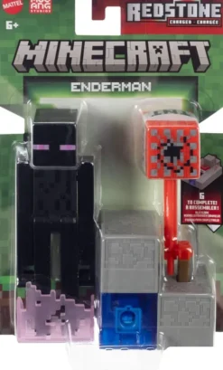 Minecraft - Redstone Charged Enderman - Biome Builds Figur - 8 CM