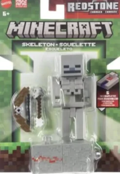 Minecraft - Skeleton Figur - Redstone Charged - Mattel Jjr93
