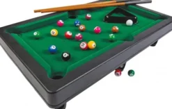 Mini Billiardbord Med Tilbehør Til Børn - 31 CM