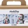Mini DIY Kit Modellering - Robotdreng - Blå - Grå - Rød