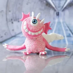 Mini DIY Kit - Silk Clay Og Foam Clay - Monster Sally - Lys Pink