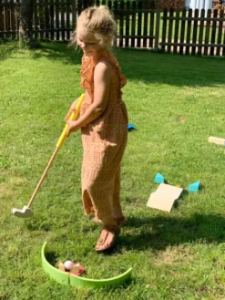 Minigolf Sæt Til Børn - Træ - 16 Dele - Small Foot