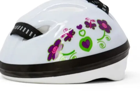 Mini Mommy - Cykelhjelm Til Dukke - Hvid