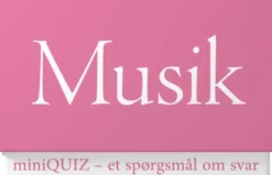 Miniquiz - Musik