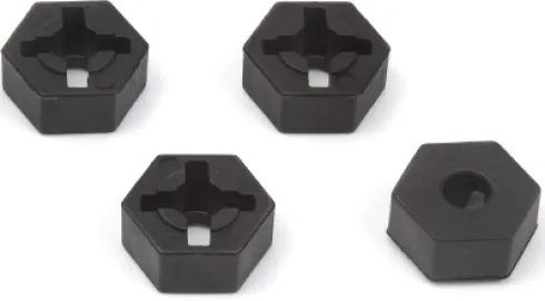 12Mm Hex Hub - Plastic/4Pcs - Mv151034 - Maverick Rc
