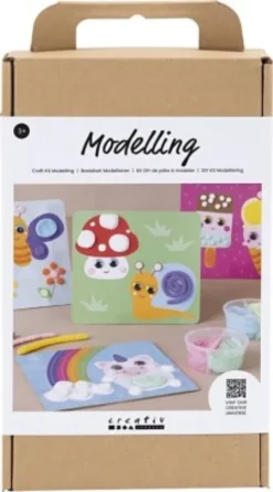 Modellervoks DIY Sæt - Dekorationsplade