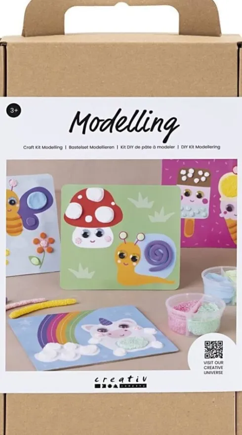 Modellervoks DIY Sæt - Dekorationsplade