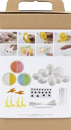 Modellervoks DIY Sæt - Påskefigurer