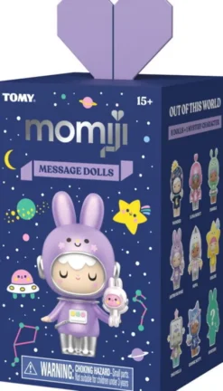 Momiji - Ootw Vinyldukke Med Besked 7,5 CM - Assorterede