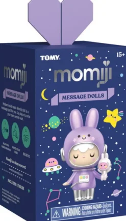 Momiji - Ootw Vinyldukke Med Besked 7,5 CM - Assorterede