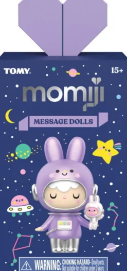Momiji - Ootw Vinyldukke Med Besked 7,5 CM - Assorterede