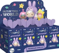 Momiji - Ootw Vinyldukke Med Besked 7,5 CM - Assorterede