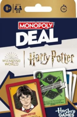 Monopoly Deal Harry Potter Edition - Dansk Norsk - Hasbro G0717