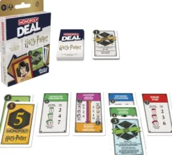 Monopoly Deal Harry Potter Edition - Dansk Norsk - Hasbro G0717