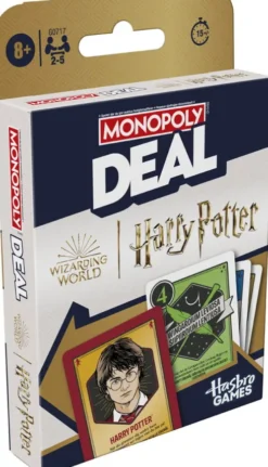 Monopoly Deal Harry Potter Edition - Dansk Norsk - Hasbro G0717