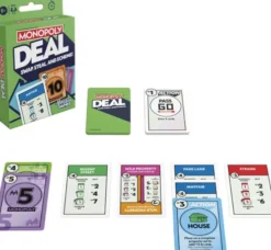 Monopoly Deal - Kortspil - Dansk / Norsk - Hasbro Games G0351