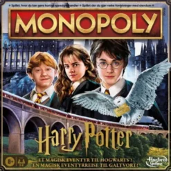 Monopoly Harry Potter Edition - Dansk Norsk - Hasbro F9422