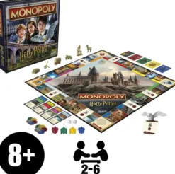 Monopoly Harry Potter Edition - Dansk Norsk - Hasbro F9422